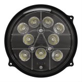 J. W. Speaker 8625 XD LED Work Lights 1501671 Auxiliary Light, Light, LED, Spot Beam, Panel Mount, 6 in. Round, Clear, Polycarbonate, 12-24 V, Each thumbnail 2