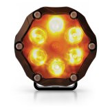 J. W. Speaker Trail 6 Pro Light Pods 0555373 Auxiliary Lights, Pro, LED, 12V, Aluminum, Black, 1,320 Lumens, Pair thumbnail 5