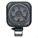 J. W. Speaker 840 XD LED Work Lights 1300031 Auxiliary Light, Light, LED, Trapezoid Beam, 4 in. Square, Clear, Polycarbonate, 12-110 V, Each thumbnail 1