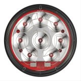 J. W. Speaker 234 DOT-Compliant SmartHeat LED Taillights 346264 Trailer Light, Stop/Tail/Turn Lamp, 4 in., Heated Clear Lens, LED, Red, Includes Pigtail, Each thumbnail 4