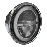 J. W. Speaker 8620 Reflector LED Headlights 0555931 Headlight, Model Reflector, Chrome Bezel, LED, Clear Lens, Aluminum Housing, Dark Chrome Face, Each thumbnail 2