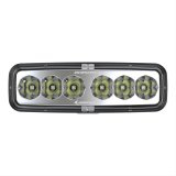 J. W. Speaker 791 LED Work Lights 1603511 Auxiliary Light, Driving Light, LED, 6 x 2 in. Rectangular, Clear, Aluminum, 12-24 V, Each thumbnail 2