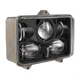 J. W. Speaker 8820 LED Headlights 550281 Headlight Assemblies, Model 8820, LED, Clear Lens, Black Housing, Black Bezel, 12-24 V LHT, 3-Point Mount, Each thumbnail 1