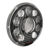 J. W. Speaker 8770 Locomotive Headlights 0554601 Headlight Assemblies, Model Locomotive, LED, Clear Lens, Gray Housing, Black Bezel, Each thumbnail 2