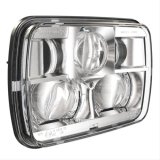 J. W. Speaker 8900 Evolution 2 LED Headlights 554471 Headlight Assemblies, Headlights, Rectangle, Clear Lens, Black Housing, Chrome Bezel, for Right Hand Drive Applications, Each thumbnail 3