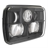 J. W. Speaker 8900 Evolution 2 LED Headlights 554491 Headlight Assembly, 3.73 in. Deep, 7.87 in x 5.59 in. Polycarbonate Lens, Aluminum Housing, Black, LED, 2B1 Conversion, Each. thumbnail 1
