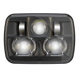 J. W. Speaker 8900 Evolution 2 LED Headlights 554491 Headlight Assembly, 3.73 in. Deep, 7.87 in x 5.59 in. Polycarbonate Lens, Aluminum Housing, Black, LED, 2B1 Conversion, Each. thumbnail 2