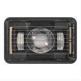 J. W. Speaker 8800 Evolution 2 SmartHeat LED Headlights 552671 Headlight, LED, Rectangle, Clear Lens, Black Housing, Black Bezel, 6.600 in. Length, 4.220 in. Height, Each thumbnail 1