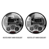 J.W. Speaker Headlight Assemblies 0558133 Headlight, EVO3, 12V ECE RHT/DOT CHROME, KIT, HT thumbnail 1