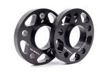 Dinan 0.787 inch Wheel Spacers D210-2031 Spacers, in. Thickness, 2.62 in. Center Bore Diameter, Aluminum, Black, 5 x 112mm Bolt Circle, BMW, Mini, Toyota, Pair thumbnail 1