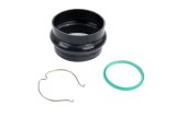 Dinan Turbo Inlet Fit Kits D763-0100 Air Intake Tube Adapters, Kits, Silicone, Black, BMW, 3.0L, Kit thumbnail 6