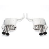 Dinan Free Flow Stainless Exhaust Systems for 2011-2016 550I, 550I XDRIVE - D660-0036 Exhaust, Flow, Rear Axle Back, Steel, Four Rear Outlets, BMW, 4.4L, Kit thumbnail 1