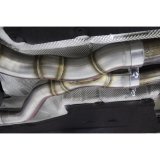 Dinan High-Flow X-Pipes D660-0081 Crossover Pipes, Resonator Delete, X-Pipe, Stainless Steel, Natural, 80mm Diameter, BMW, Kit thumbnail 7