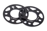 Dinan 0.236 inch Wheel Spacers D210-2024 Spacer, Billet Aluminum, 6.00mm Thickness, 66.50mm Center Bore Diameter, Pair thumbnail 1