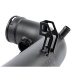 Dinan Intake Resonator Delete Pipes D760-0067 Air Pipe, Aluminum, Black Powdercoat, 90 Degree Elbow, 2.75 in. Diameter, Mini, BMW, Each thumbnail 6
