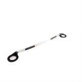 Dinan Strut Tower Braces for 2001-2006 M3 - D180-0464 Shock and Braces, Brace, Front, Brushed Aluminum, Carbon Fiber Inserts, BMW, Each thumbnail 1