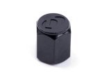 Dinan Valve Stem Caps D757-0007 Caps, Logo, Aluminum, Black Anodized, Set of 4 thumbnail 3