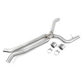 Dinan High-Flow X-Pipes D660-0101 Crossover Pipes, X-Pipe, 304 Stainless Steel, Natural, 3 in. Diameter, BMW, Each thumbnail 1