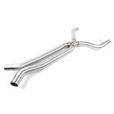 Dinan High-Flow X-Pipes D660-0101 Crossover Pipes, X-Pipe, 304 Stainless Steel, Natural, 3 in. Diameter, BMW, Each thumbnail 2