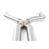 Dinan High-Flow X-Pipes D660-0101 Crossover Pipes, X-Pipe, 304 Stainless Steel, Natural, 3 in. Diameter, BMW, Each thumbnail 6