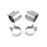 Dinan High-Flow X-Pipes D660-0101 Crossover Pipes, X-Pipe, 304 Stainless Steel, Natural, 3 in. Diameter, BMW, Each thumbnail 8