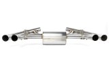 Dinan Free Flow Stainless Exhaust Systems D660-0098 Systems, Flow, Rear Axle Back, Steel, Four Rear Outlets, Polished Tips, BMW, Kit thumbnail 2