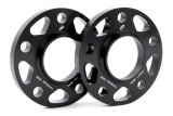 Dinan 0.670 inch Wheel Spacers D210-2042 Spacer, Billet Aluminum, Black, 17.00mm Thickness, 72.60mm Center Bore Diameter, Pair thumbnail 1