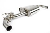 Dinan Free Flow Stainless Exhaust Systems D660-0083 Systems, Stainless, Rear Axle-back, Single In/Dual Out, Steel, Natural, Split Rear Exit, Polished Tips, Mini, 2.0L, Kit thumbnail 4