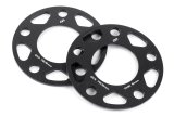 Dinan 0.236 inch Wheel Spacers D210-2036 Spacer, Billet Aluminum, Black, 6.00mm Thickness, 72.60mm Center Bore Diameter, Pair thumbnail 1