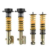 ST Suspensions Performance Coilover Kits 18245818 Kit, Performance, Front and Rear, Twin-Tube, Aluminum Body, Yellow Powdercoated Spring, Subaru, Kit thumbnail 2
