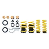 ST Suspensions Adjustable Lowering Springs 273100BM Springs, Height, Front and Rear, Yellow Powdercoated, Use with Factory Dampers, Audi, Kit thumbnail 4