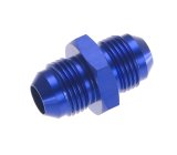 Redhorse Performance 815 Series Union Fittings 815-04-1 Fitting, Coupler, Union, AN to AN, Straight, Aluminum, Blue Anodized, -4 AN, -4 AN, Each thumbnail 2