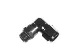 Redhorse Performance 8291 Series AN to ORB Adapters 8291-06-06-2 Fitting, Adapter, AN, 90 Degree, Aluminum, Black Anodized, -6 AN, Swivel, Each thumbnail 2
