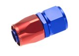 Redhorse Performance 1000 Series Swivel Seal Hose Ends 1000-06-1 Ends, Series, Seal, -6 AN Female Threads, Reusable swivel, Straight, -6 AN Hose, Aluminum, Red/Blue Anodized, Each thumbnail 1