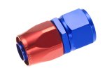 Redhorse Performance 1000 Series Swivel Seal Hose Ends 1000-06-1 Ends, Series, Seal, -6 AN Female Threads, Reusable swivel, Straight, -6 AN Hose, Aluminum, Red/Blue Anodized, Each thumbnail 2