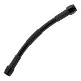 Redhorse Performance 900 Series Nitrous Oxide Hose Assemblies 902-06-08-2 Hose, Braided Stainless Steel, Black, -6 AN Female End, Blue, -6 AN Female End, Black Anodized Ends, 8 in. Length, Each thumbnail 1