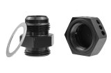 Redhorse Performance Valve Cover Vent Fittings 9832-12-2 Breathers, Fittings, Round, Screw-in, Plastic, Black Anodized, -12 AN Hole Size, Each thumbnail 4