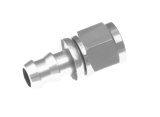 Redhorse Performance 2000 Series Push-Lock Hose Ends 2000-08-5 Ends, Series, Push Lock, -8 AN Female Threads, Socketless barb, Straight, -8 AN Hose, Aluminum, Clear Anodized, Each thumbnail 1