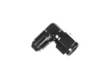 Redhorse Performance 8290 Series Couplers 8290-06-06-2 Fitting, Coupler, Union, AN to AN, 90 Degree, Aluminum, Black Anodized, -6 AN, -6 AN, Swivel, Each thumbnail 3