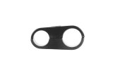 Redhorse Performance 730 Series AN Hose Separators 730-08-10-2 and Line Mounting Clamps, Separators, 2 Capacity, Aluminum, Black Anodized, for -8 and -10 Braided Hose, Each thumbnail 2