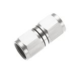 Redhorse Performance 8100 Series Couplers 8100-06-5 Fitting, Coupler, Union, AN to AN, Straight, Aluminum, Clear Anodized, -6 AN, -6 AN, Swivel, Each thumbnail 2