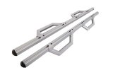 Dee Zee Hex Series Side Step Bars DZ66321 Bars, Aluminum, Silver Powdercoated, Crew Cab, Pair thumbnail 9