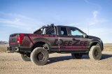 Dee Zee Louvered Sport Bars DZ960051B Headache Racks and Window Guards, Bar, Steel, Black Powdercoat, Dodge, Ram, Each thumbnail 2