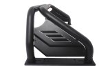 Dee Zee Louvered Sport Bars DZ960051B Headache Racks and Window Guards, Bar, Steel, Black Powdercoat, Dodge, Ram, Each thumbnail 7