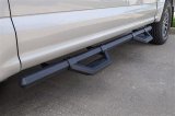 Dee Zee Hex Cast Side Step Bars DZ66311CTB Bars, Aluminum, Black Textured Powdercoated, Extended Cab, Pair thumbnail 2
