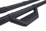 Dee Zee Hex Cast Side Step Bars DZ66311CTB Bars, Aluminum, Black Textured Powdercoated, Extended Cab, Pair thumbnail 5