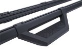 Dee Zee Hex Cast Side Step Bars DZ66311CTB Bars, Aluminum, Black Textured Powdercoated, Extended Cab, Pair thumbnail 9