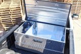 Dee Zee Combo Transfer Tanks DZ92847 Liquid Tank / Tool Box Unit, Specialty Series L-Shaped Tool Box/Liquid Tank thumbnail 1