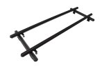 Dee Zee Hex Series Roof Racks DZ4463JP Cargo Rack, Adjustable, Aluminum, Black Textured Powdercoated, Jeep, Pair thumbnail 3