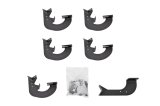 Dee Zee Hex Series Step Bar Mounting Brackets DZ66318 Truck Installation Kits, Brackets, Series, Steel, Textured Black, Chevy, GMC, Kit thumbnail 3